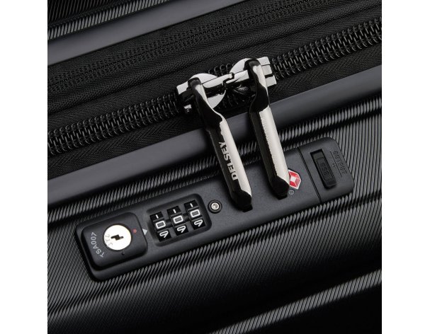 Suitcase Delsey Shadow 5.0, 35x55x23 cm, black (00287880100)