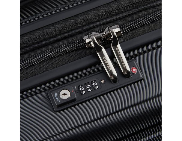 Suitcase Delsey Shadow 5.0, 44x66x29.5 cm, black (00287881100)