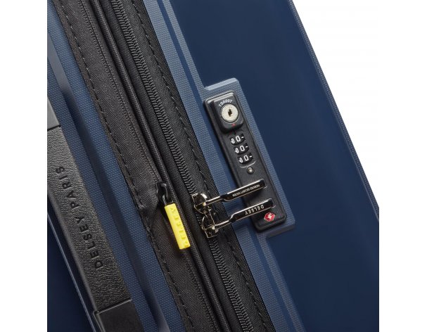 Suitcase Delsey Lutece, 45x68x29 cm, blue (00380282002)