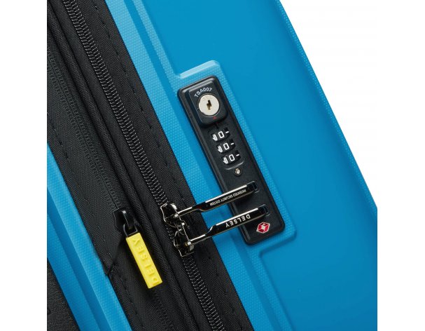 Suitcase Delsey Lutece, 40x55x20 cm, blue (00380280302)