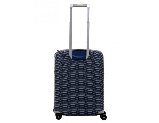 Suitcase cover Routemark Chrome in black S (SP240)