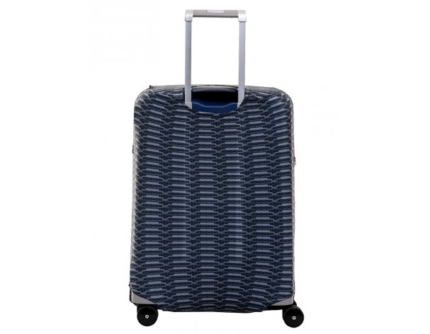 Suitcase cover Routemark Chrome in black M/L (SP240)