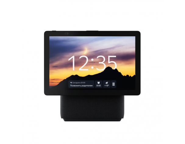 Колонка умная Яндекс Станция Дуо Макс с Алисой, с Zigbee, 60Вт, черный/black, YNDX-00055