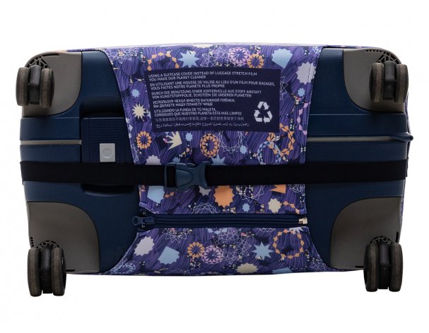 Suitcase cover Routemark Glitter, Sparkles, Confetti S (SP500)