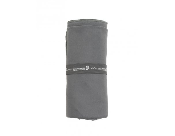 Beach towel Routemark microfiber grey MFT-010