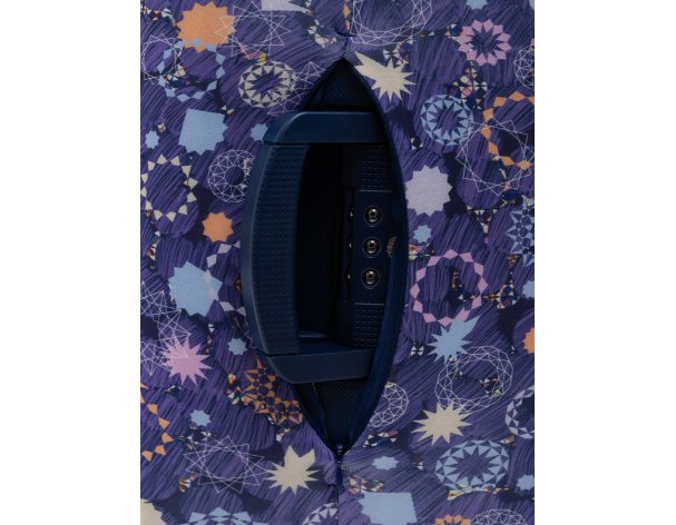 Suitcase cover Routemark Glitter, Sparkles, Confetti S (SP500)