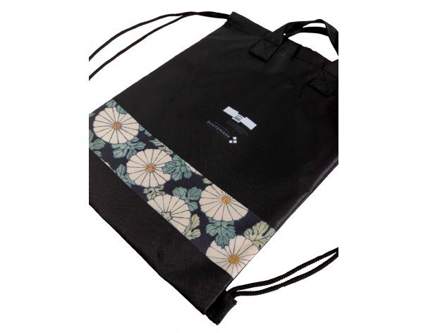 Backpack-bag Routemark Pushkin Museum – Daisies (Japanese decorative paper of the late XIX – early XX) ox420