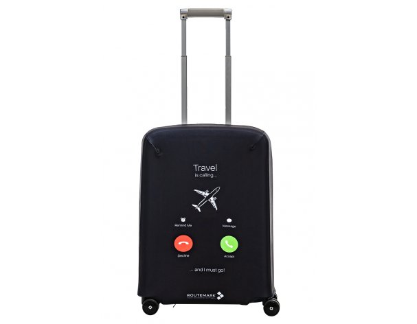 Cover for a suitcase Routemark Travel is calling S (SP240)