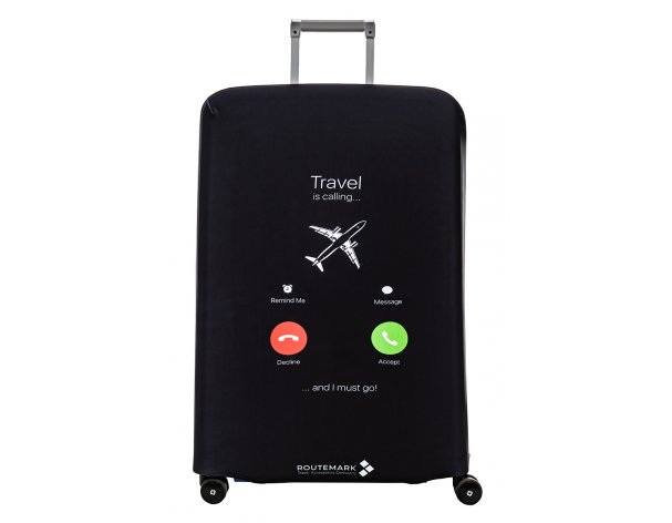 Cover for a suitcase Routemark Travel is calling L/XL (SP240)