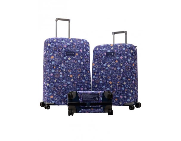 Suitcase cover Routemark Glitter, Sparkles, Confetti S (SP500)