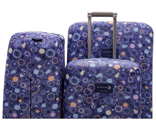 Suitcase cover Routemark Glitter, Sparkles, Confetti S (SP500)