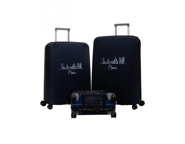 Чехол для чемодана Routemark Moscow / Москва L/XL (SP180)