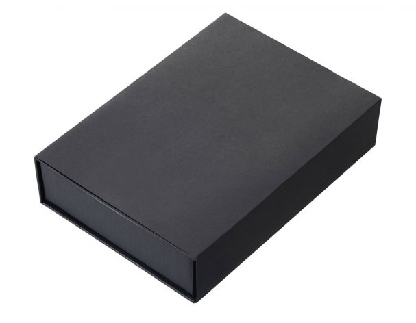 Gift set Lettertone Goethe with A5 notepad, 2 pens and a cardholder, black