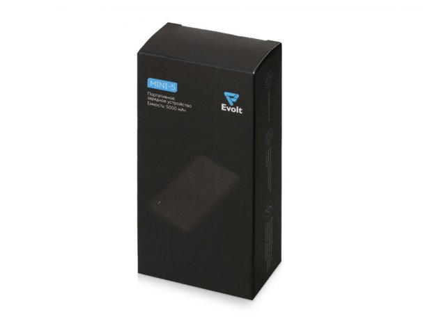 External battery Evolt Mini-5, 5000 mAh, white (392206)