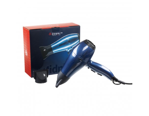 Dryer Dewal Pro Midnight, ionization, 2000W, dark blue (03-107 Dark Blue)