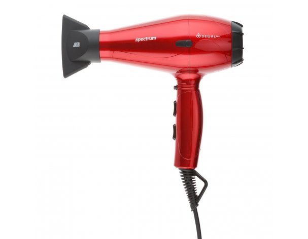 Фен Dewal Spectrum 2200Вт, ионизация, красный (03-110 Red)