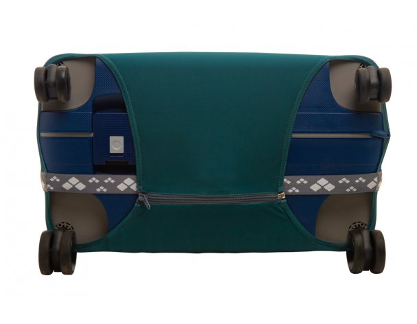 Suitcase cover Routemark Royal Green S SP240