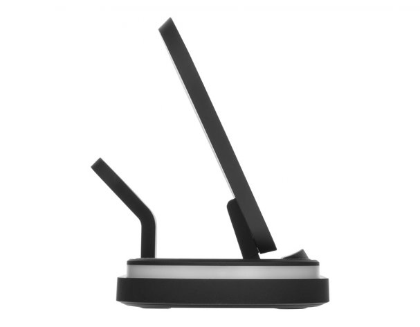Станция зарядная складная с беспроводной зарядкой Evolt Flashport, 15 Вт, черный (591076)