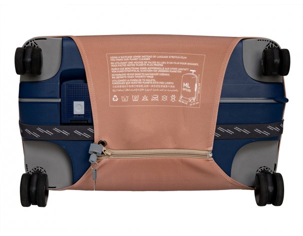 Suitcase cover Routemark Cappuccino M/L (SP500)