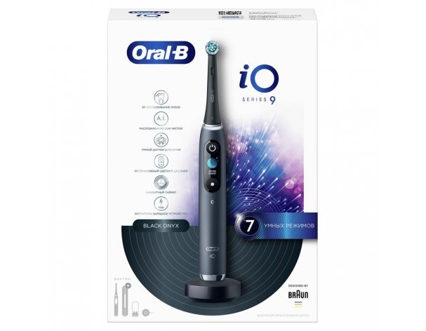 Щетка зубная электрическая Oral-B iO 9 Black Onyx