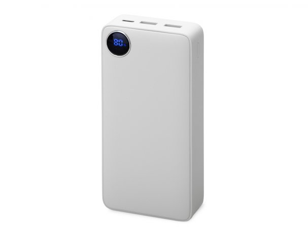 Аккумулятор внешний Evolt Mild Pro c быстрой зарядкой QC/PD, 20 000 mAh, белый (591246)