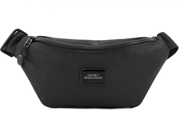 Bag belt universal waterproof Brand Charger Bumble made of recycled plastic, 30x12.5x7 cm, black (833120)
