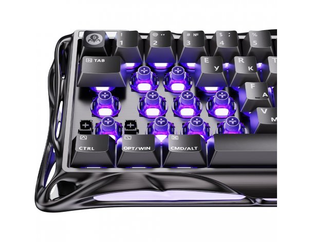Клавиатура Gravastar Mercury V60Pro XTAL BLK RU, чёрный