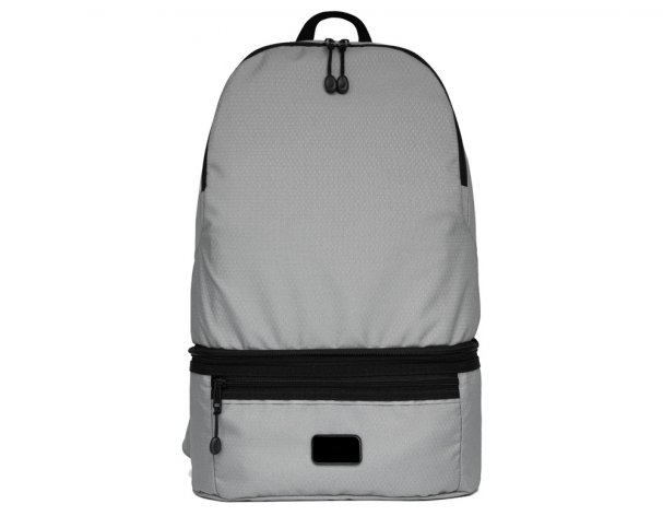 Backpack convertible Brand Charger Athletica water‑resistant with a waist bag, 45.5 x 29 x 13 cm, grey (833116)