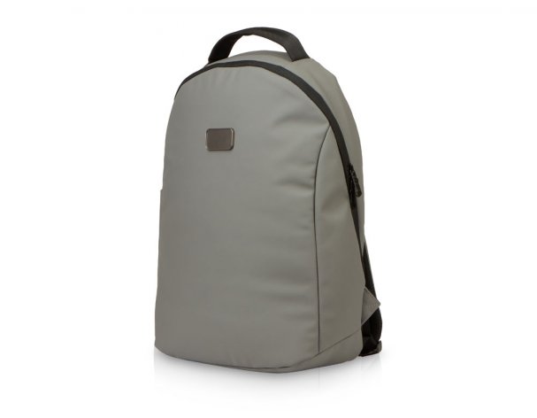 Backpack Voyager Sofit laptop made of eco‑leather, gray (935710)