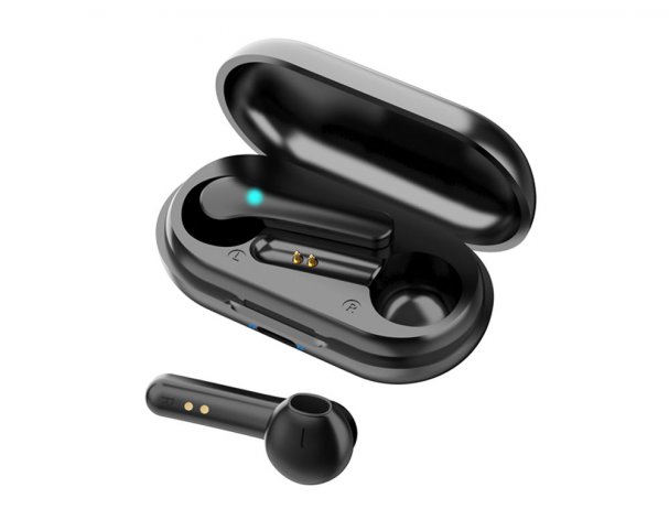 Наушники беспроводные Rombica Mysound Flip, черный (595640)