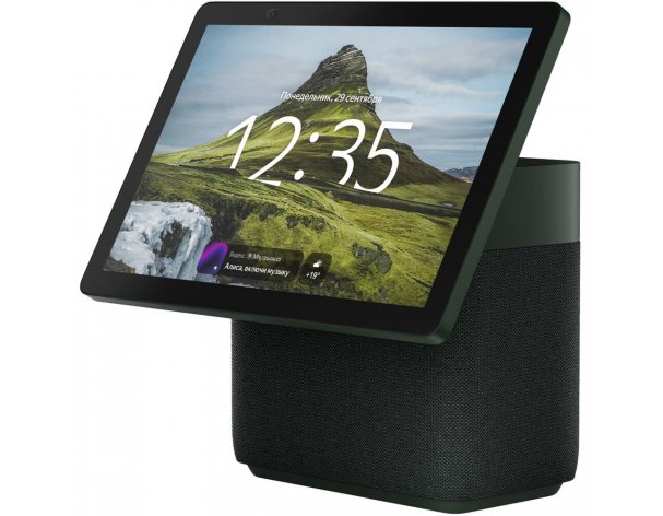 Smart speaker Yandex Station Duo Max with Zigbee, YNDX-00055 (green)