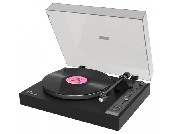 Vinyl record player Reproductor RP-300BT Black