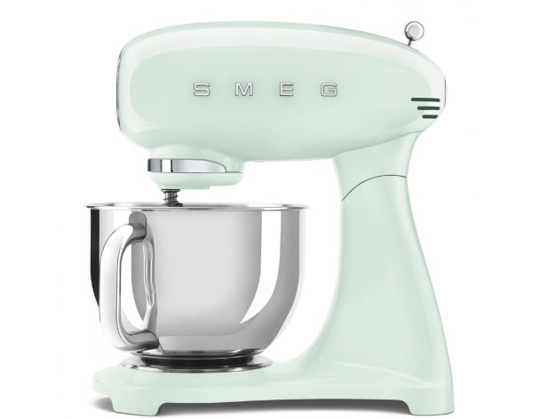 Миксер планетарный Smeg SMF05PGEU пастельный зелёный