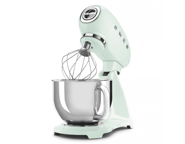 Миксер планетарный Smeg SMF05PGEU пастельный зелёный