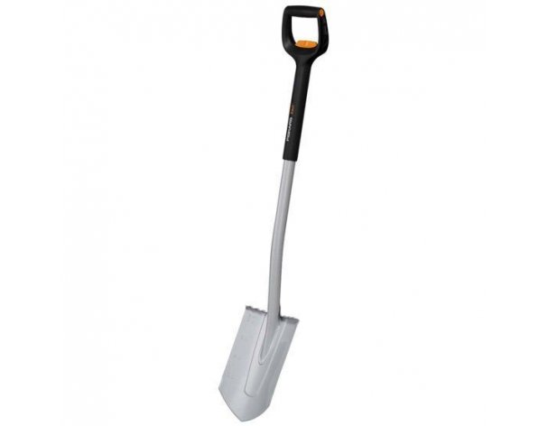 Лопата штыковая телескопическая закругленная Fiskars Xact 1066732