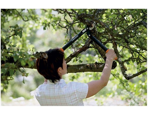 Сучкорез малый плоскостной с загнутыми лезвиями Fiskars L70 112190