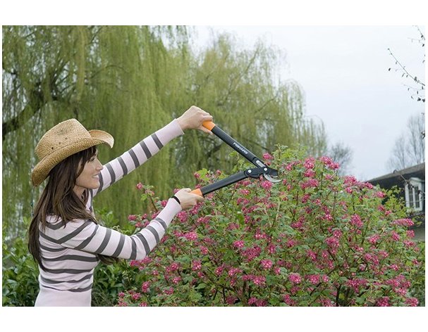 Сучкорез малый плоскостной с загнутыми лезвиями Fiskars L70 112190