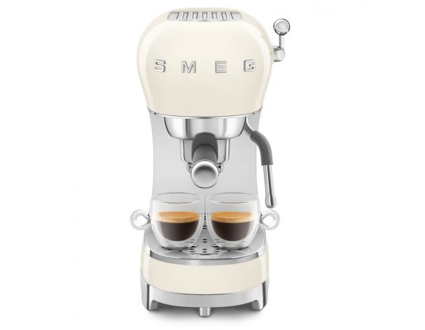 Кофемашина-эспрессо Smeg ECF02CREU кремовый