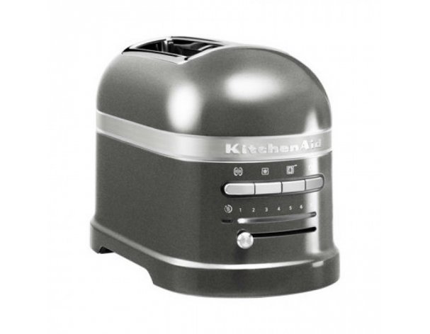 Тостер KitchenAid Artisan 5KMT2204EMS серебряный медальон