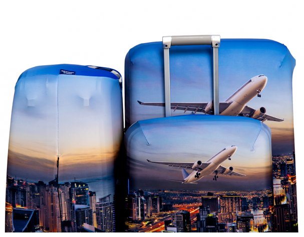 Suitcase cover Routemark Plane 2.0 L/XL (SP240)