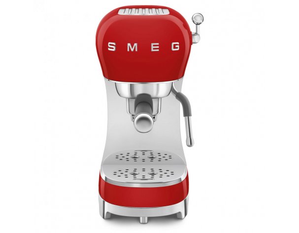 Carob coffee maker Smeg ECF02RDEU red
