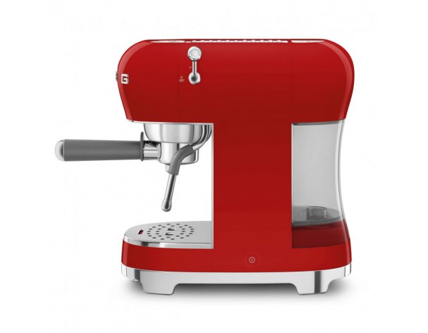 Carob coffee maker Smeg ECF02RDEU red