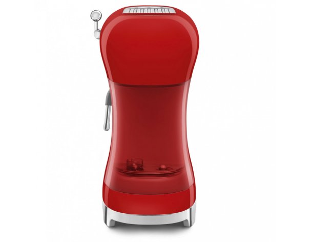 Carob coffee maker Smeg ECF02RDEU red