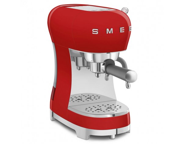 Carob coffee maker Smeg ECF02RDEU red