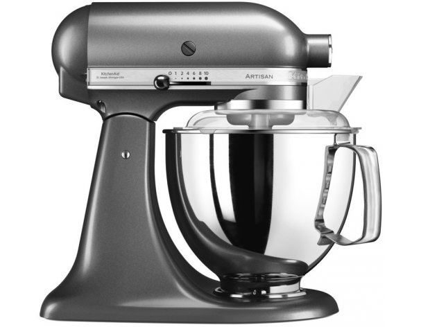 Миксер планетарный KitchenAid Artisan 5KSM175PSEMS 4.8 л серебряный медальон