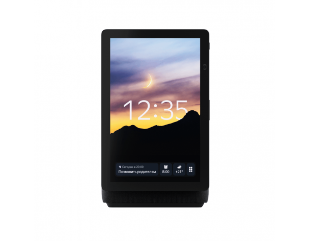Колонка умная Яндекс Станция Дуо Макс с Алисой, с Zigbee, 60Вт, черный/black, YNDX-00055