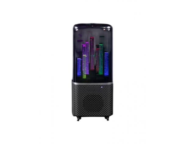 Wireless speaker with backlight Indivo citySound, black (13930.30)