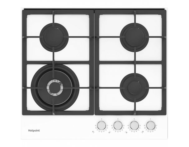 Cooking surface Hotpoint HGS 62F/WH