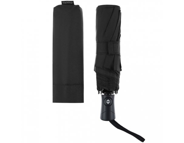 Folding umbrella Doppler Fiber Magic Superstrong, black