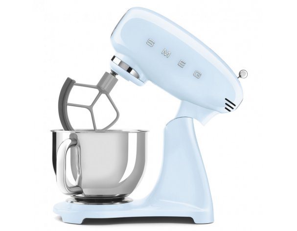 Миксер планетарный Smeg SMF05PBEU пастельный голубой